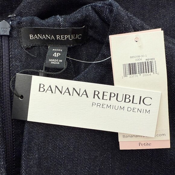 Banana Republic | Sleeveless Denim Sheath Dress - Picture 8 of 11